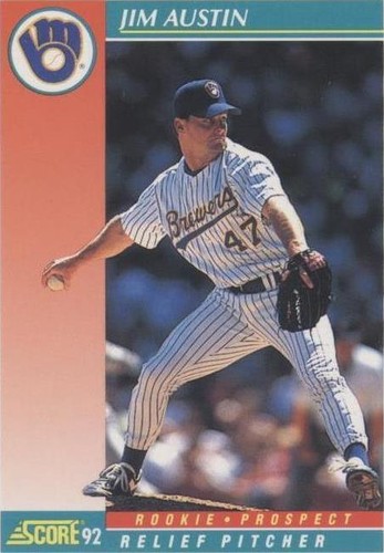 1992 Score - Jim Austin #747