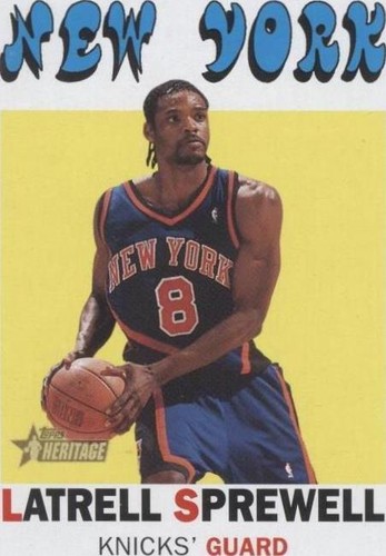 2000-01 Topps Heritage - Latrell Sprewell #9