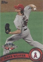 2011 Topps Update Series - Jered Weaver #US50