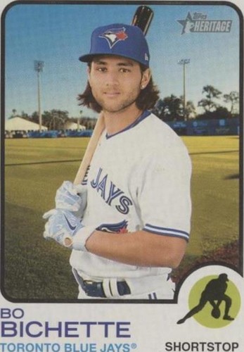 2022 Topps Heritage - Bo Bichette #262