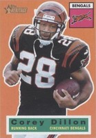 2001 Topps Heritage Corey Dillon #51