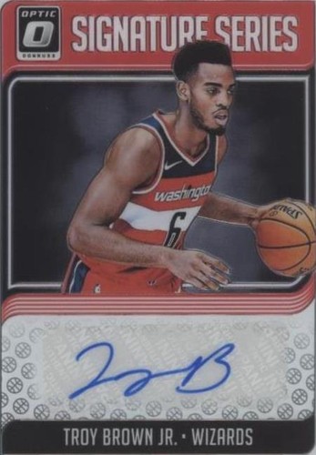 2018-19 Panini Donruss Optic - Troy Brown Jr. #SG-TBR