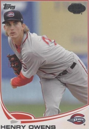 2013 Topps Pro Debut - Henry Owens #184