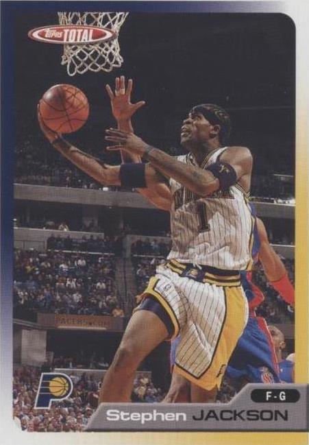 2005-06 Topps Total - Stephen Jackson #73