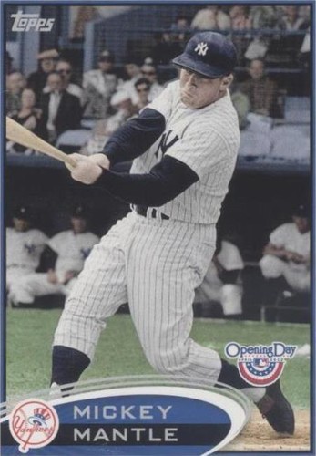 2012 Topps Opening Day - Mickey Mantle #7