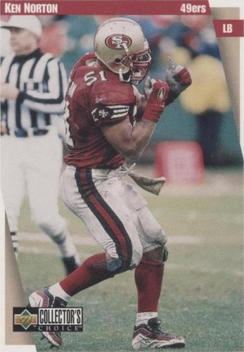 1997 Upper Deck Collector's Choice Ken Norton #90