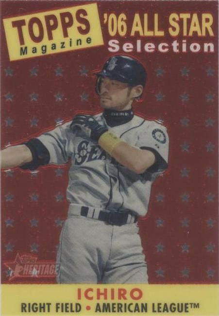 Topps Ichiro Suzuki 2007 Season Baseball Sports Trading