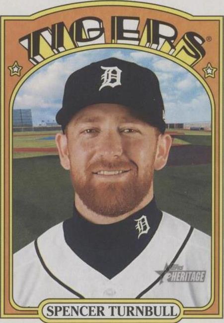 2021 Topps Heritage - Spencer Turnbull #64