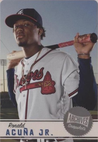 2019 Topps Archives Snapshots - Ronald Acuña Jr. #AS-RA