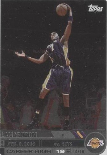 2005-06 Topps Big Game - Lamar Odom #35