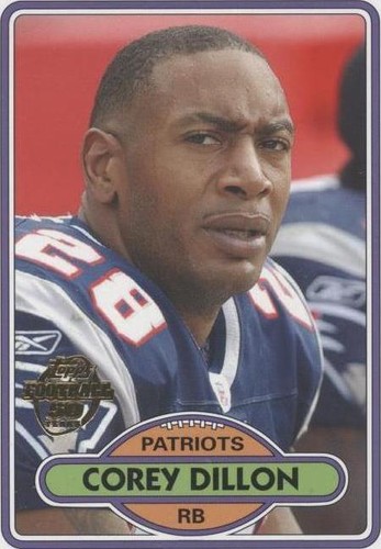 2005 Topps Corey Dillon #TB25