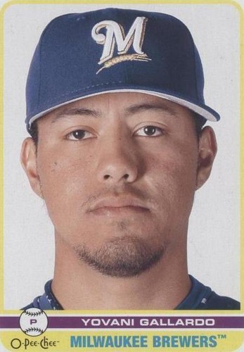 2009 O-Pee-Chee - Yovani Gallardo #403