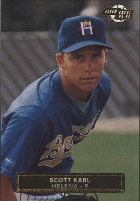 1992-93 Fleer Excel - Scott Karl #189