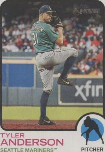 2022 Topps Heritage - Tyler Anderson #369