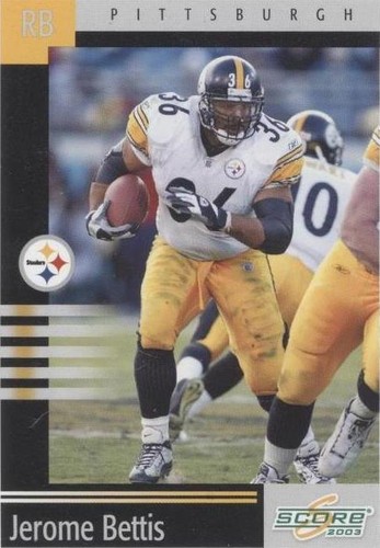 2003 Score Jerome Bettis #111