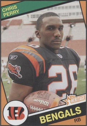 2005 Topps Heritage Chris Perry #214