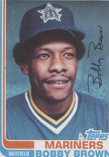 1982 Topps Traded - Bobby Brown #12T