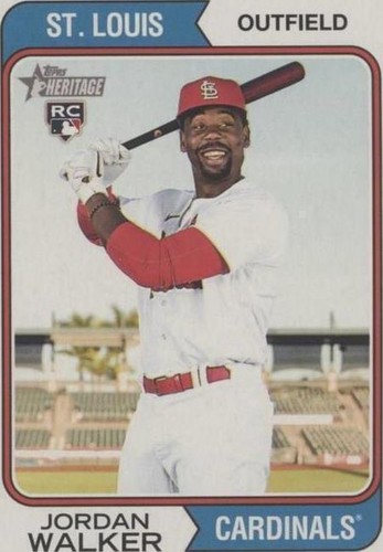 2023 Topps Heritage - Jordan Walker #35
