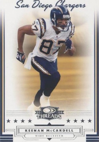 2006 Donruss Threads Keenan McCardell #75