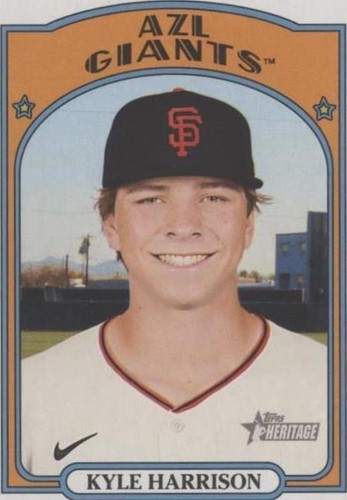 2021 Topps Heritage Minor League Edition - Kyle Harrison #99