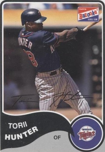 2003 Topps Bazooka - Torii Hunter #48