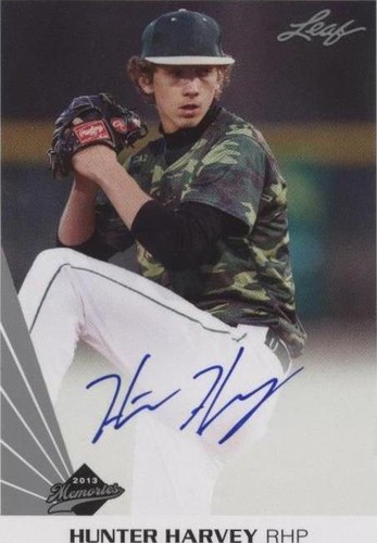 2013 Leaf Memories - Hunter Harvey #A-HH1