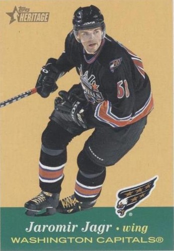 2001-02 Topps Heritage - Jaromir Jagr #160