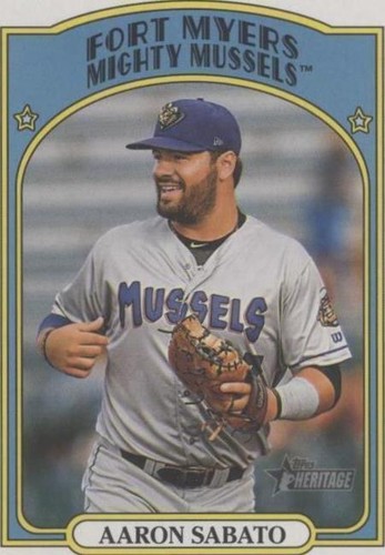 2021 Topps Heritage Minor League Edition - Aaron Sabato #22