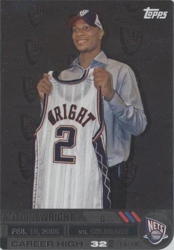 Antoine Wright 2005-06 Topps Big Game RC /529 #123 Sports NBA Nets