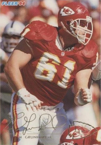 1994 Fleer Tim Grunhard #223