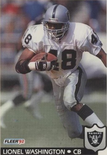 1992 Fleer Lionel Washington #205
