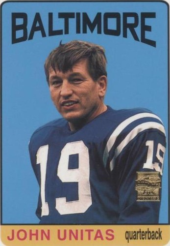 2000 Topps Johnny Unitas #R9