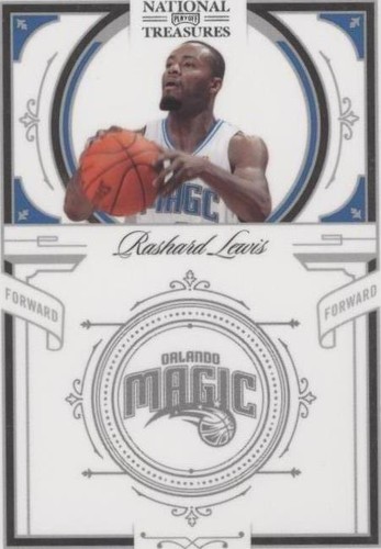 2009-10 Playoff National Treasures - Rashard Lewis #87