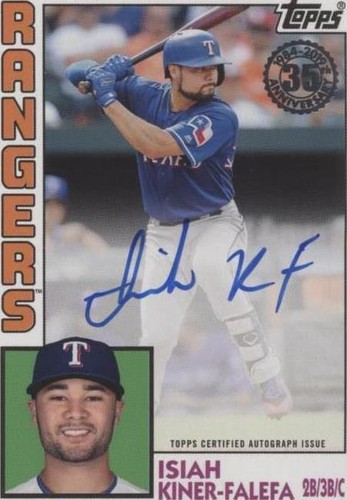 2019 Topps - Isiah Kiner-Falefa #84A-IKF