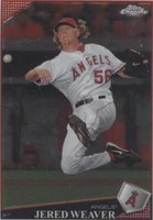 2009 Topps Chrome - Jered Weaver #134