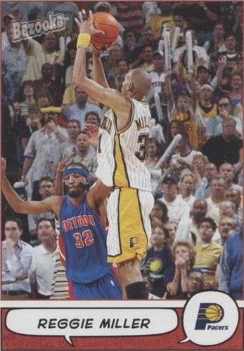 2004-05 Topps Bazooka - Reggie Miller #43