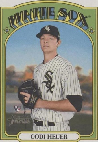 2021 Topps Heritage High Number - Codi Heuer #555
