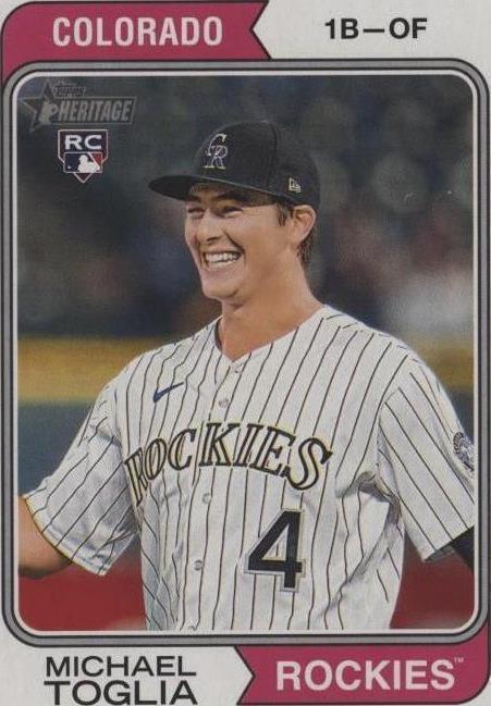 2023 Topps Heritage High Number - Michael Toglia #724
