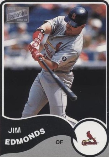 2003 Topps Bazooka - Jim Edmonds #205