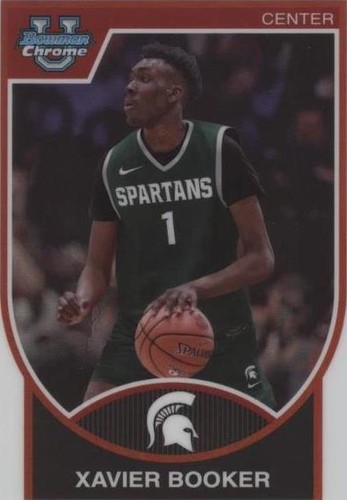2023-24 Bowman University Chrome - Xavier Booker #07B-17