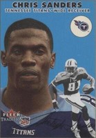 2000 Fleer Tradition Chris Sanders #23