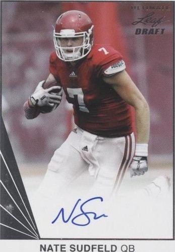 2016 Leaf Ultimate Draft Nate Sudfeld #BA-NS1