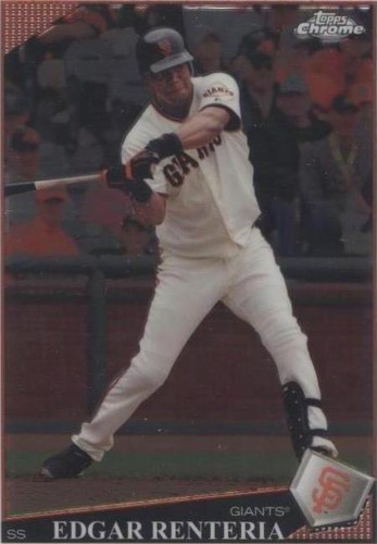 2009 Topps Chrome - Edgar Renteria #77