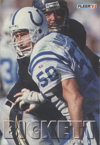 1993 Fleer Duane Bickett #216