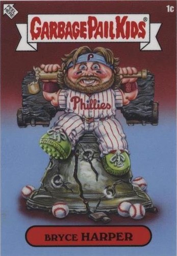 2023 Topps Mlb X Garbage Pail Kids: Series 3 David Gross - Bryce Harper #1C