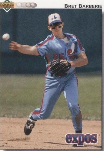 1992 Upper Deck - Bret Barberie #363