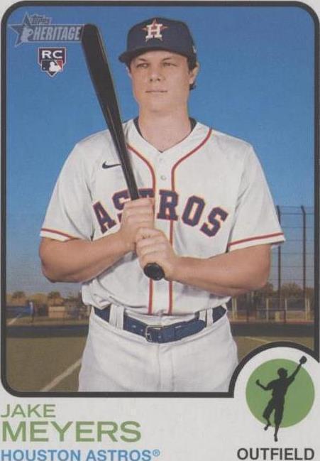 2022 Topps Heritage High Number - Jake Meyers #532