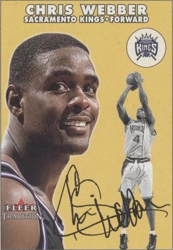 2000-01 Fleer Tradition - Chris Webber #63