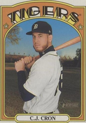 2021 Topps Heritage - C.J. Cron #197