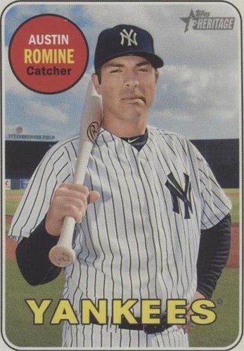 2018 Topps Heritage High Number - Austin Romine #635